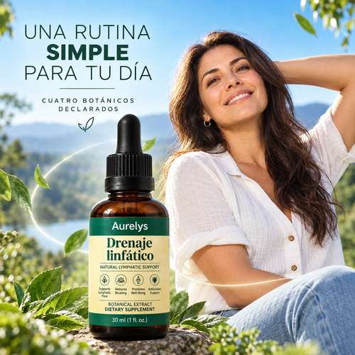 Gotas de Drenaje Linfático y Desinflamación Aurelys® (30 ml)