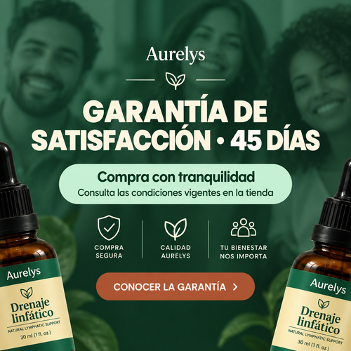 Gotas de Drenaje Linfático y Desinflamación Aurelys® (30 ml)